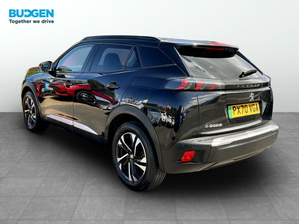 Peugeot e-2008 50Kwh Allure PX70VGA Black #4