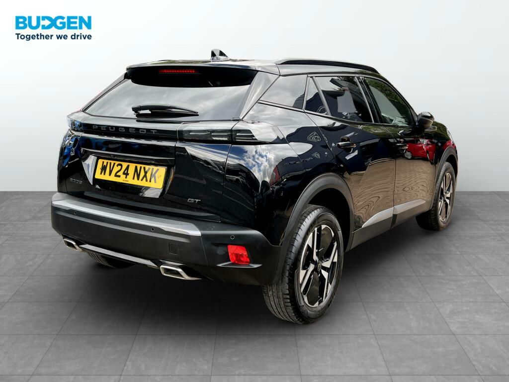 Peugeot 2008 1.2 Puretech Gt Eat Euro 6 Ss WV24NXK Black #6