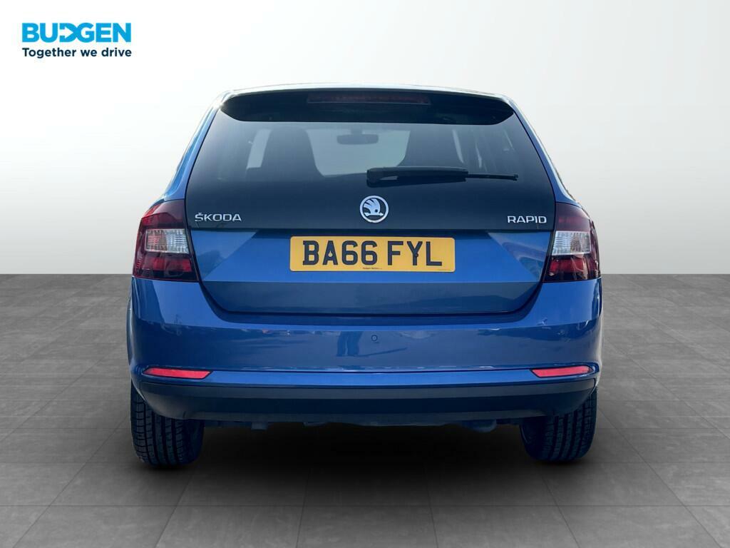 Skoda Rapid Spaceback 1.2 Tsi Se Sport Euro 6 Ss Blue #5