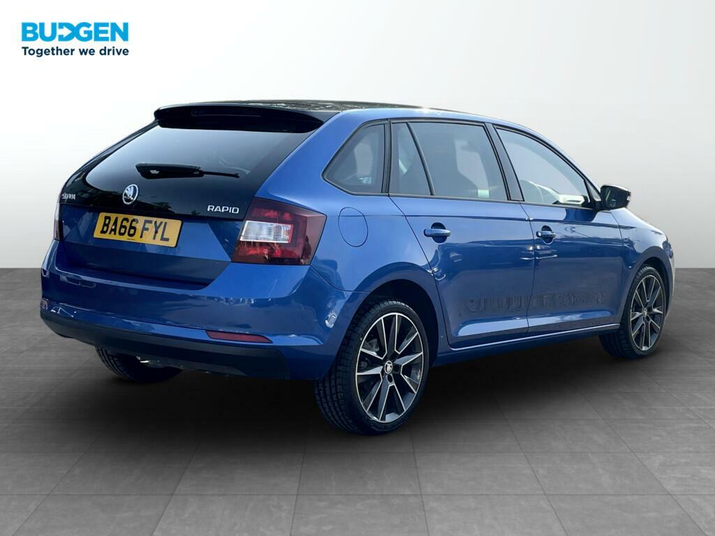 Skoda Rapid Spaceback 1.2 Tsi Se Sport Euro 6 Ss Blue #6