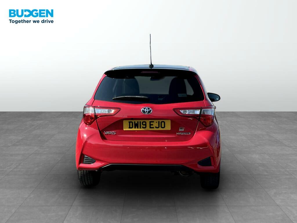 Toyota Yaris 1.5 Vvt-h Gr Sport E-cvt Euro 6 Ss DW19EJO Red #5