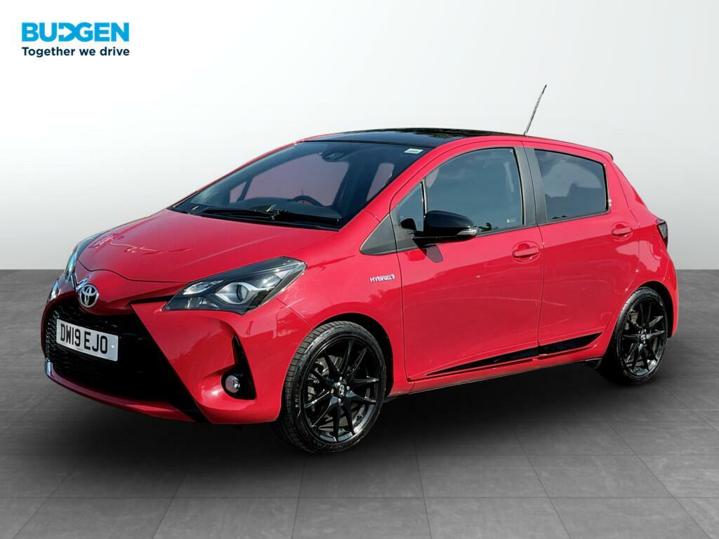 Toyota Yaris 1.5 Vvt-h Gr Sport E-cvt Euro 6 Ss DW19EJO Red #3