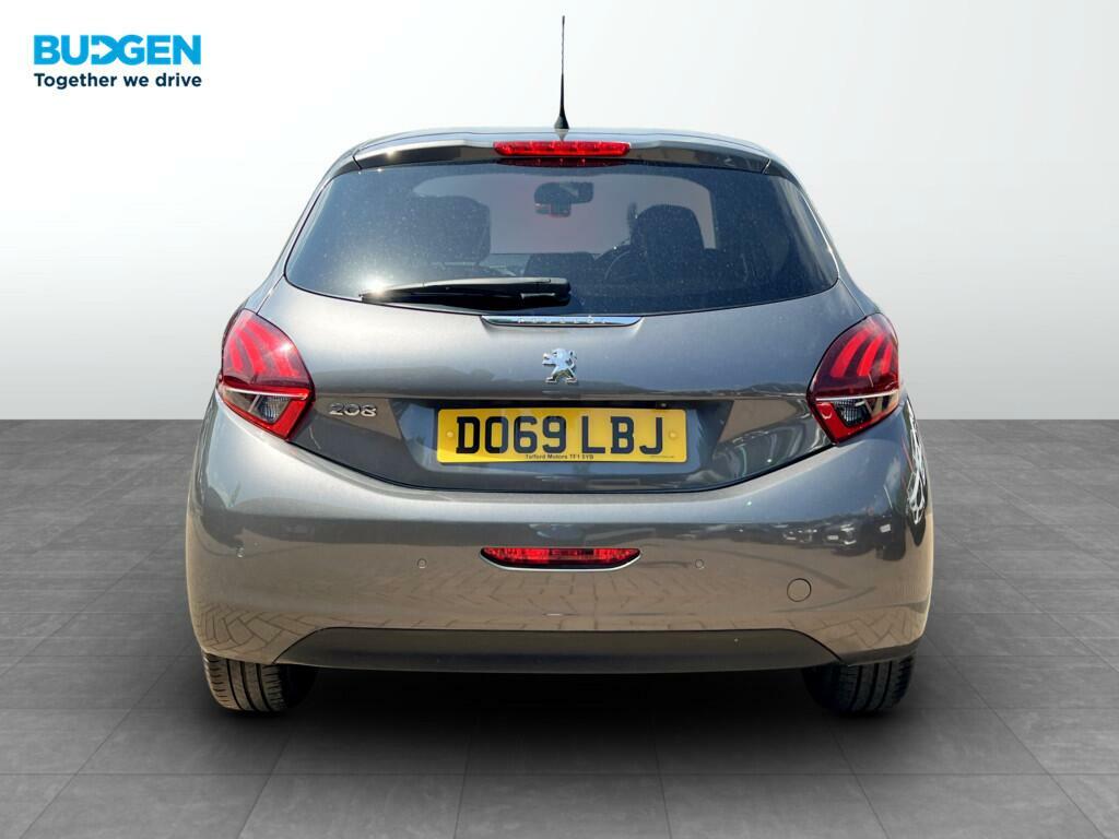Peugeot 208 1.2 Puretech Tech Edition Euro 6 Ss Grey #5
