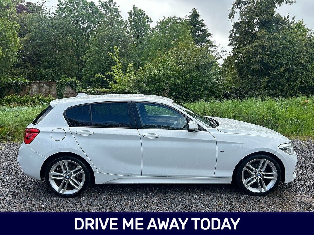 BMW 1 Series 116D M Sport YG16PXJ White #3