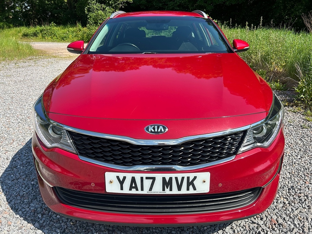 Kia Optima Crdi 2 YA17MVK Red #2