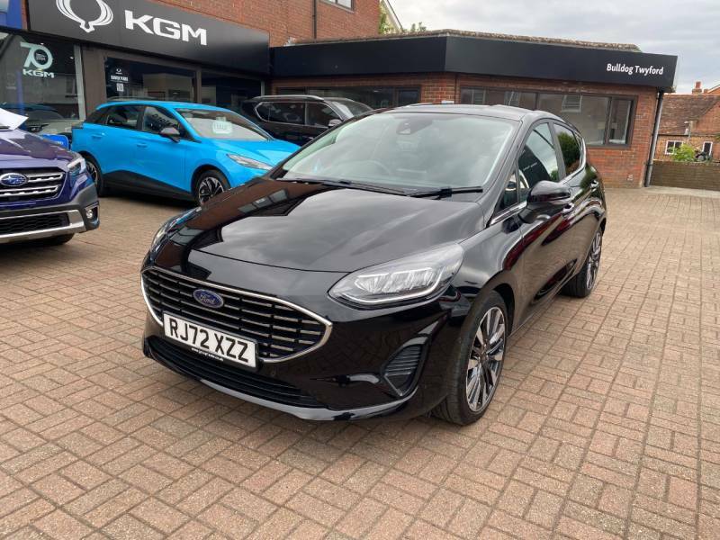 Ford Fiesta 1.0 Ecoboost Hybrid Mhev 125 Titanium X - Black