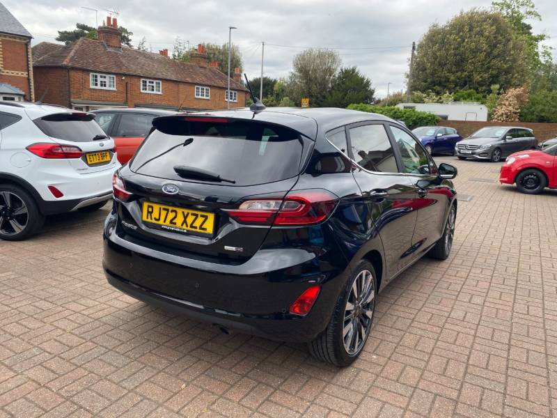 Ford Fiesta 1.0 Ecoboost Hybrid Mhev 125 Titanium X - RJ72XZZ Black #3