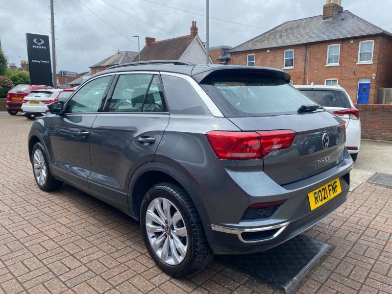Volkswagen T-Roc 1.5 Tsi Evo Se Dsg - 2021 21 RO21FNF Grey #6