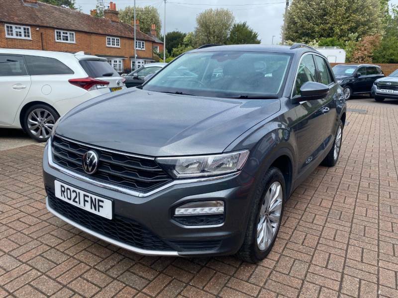 Volkswagen T-Roc 1.5 Tsi Evo Se Dsg - 2021 21 RO21FNF Grey #4