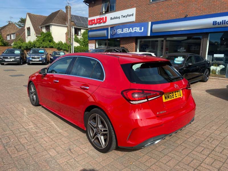 Mercedes-Benz A Class A180d Amg Line Premium Plus - 2018 68 MM68ETD Red #3