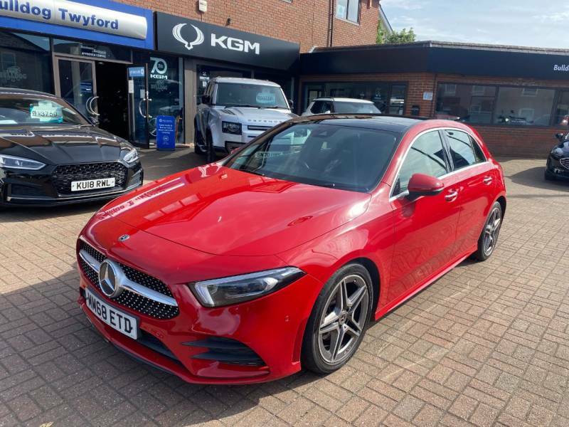 Mercedes-Benz A Class A180d Amg Line Premium Plus - 2018 68 Red