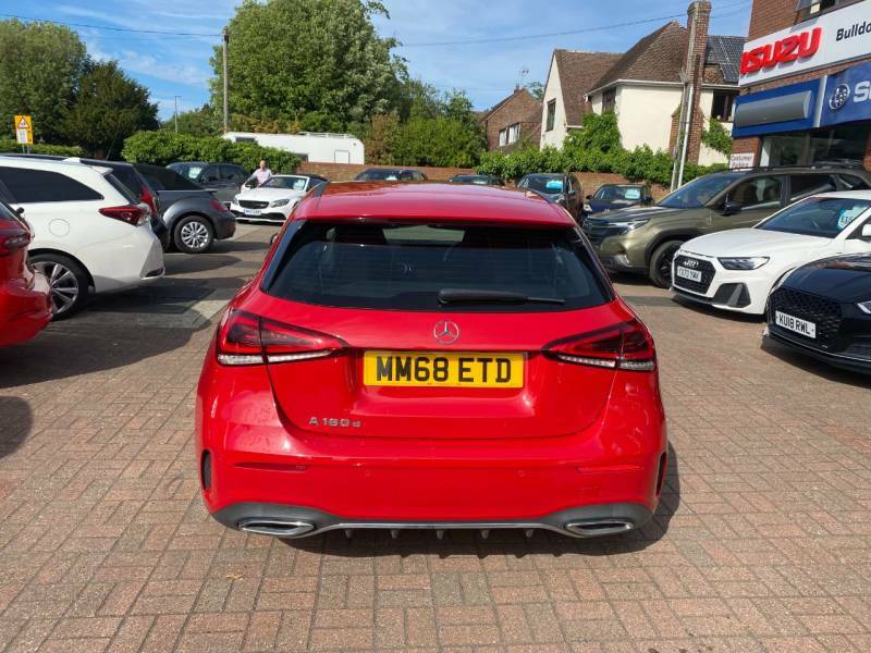 Mercedes-Benz A Class A180d Amg Line Premium Plus - 2018 68 MM68ETD Red #4