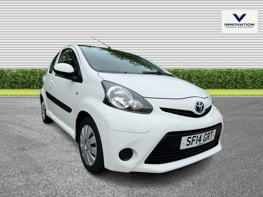 Toyota Aygo 1.0 Vvt-i Move Euro 5 SF14GRT White #4