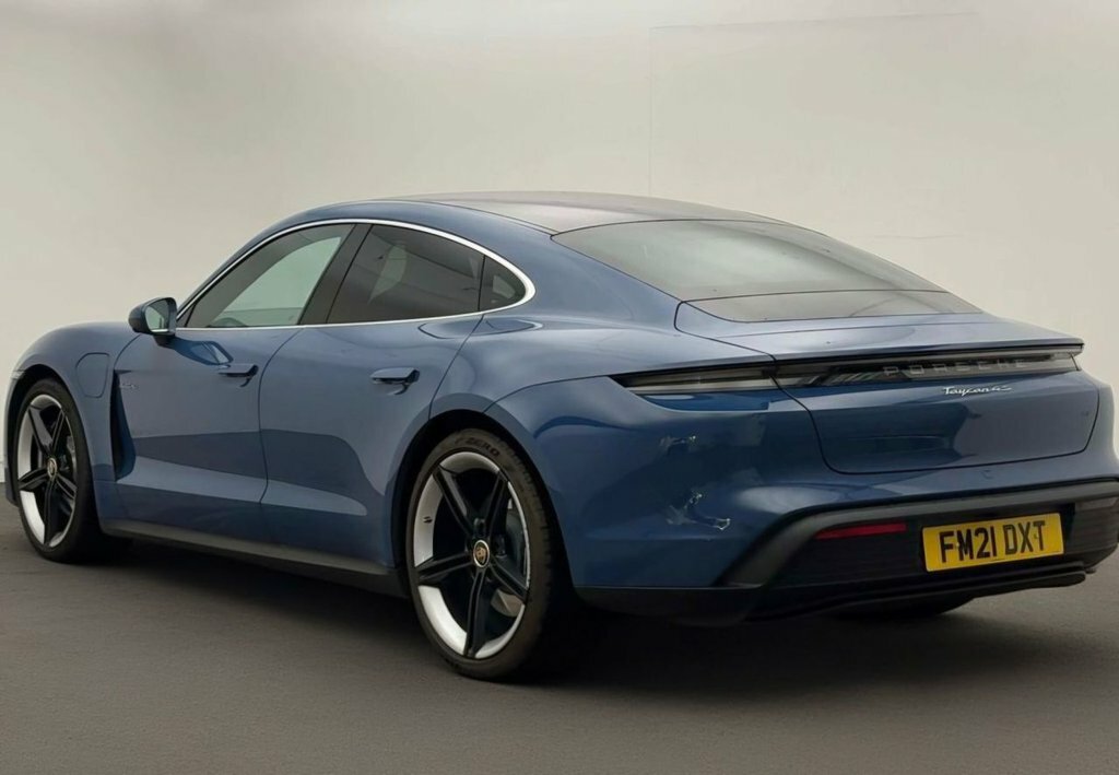 Porsche Taycan Saloon FM21DXT Blue #3