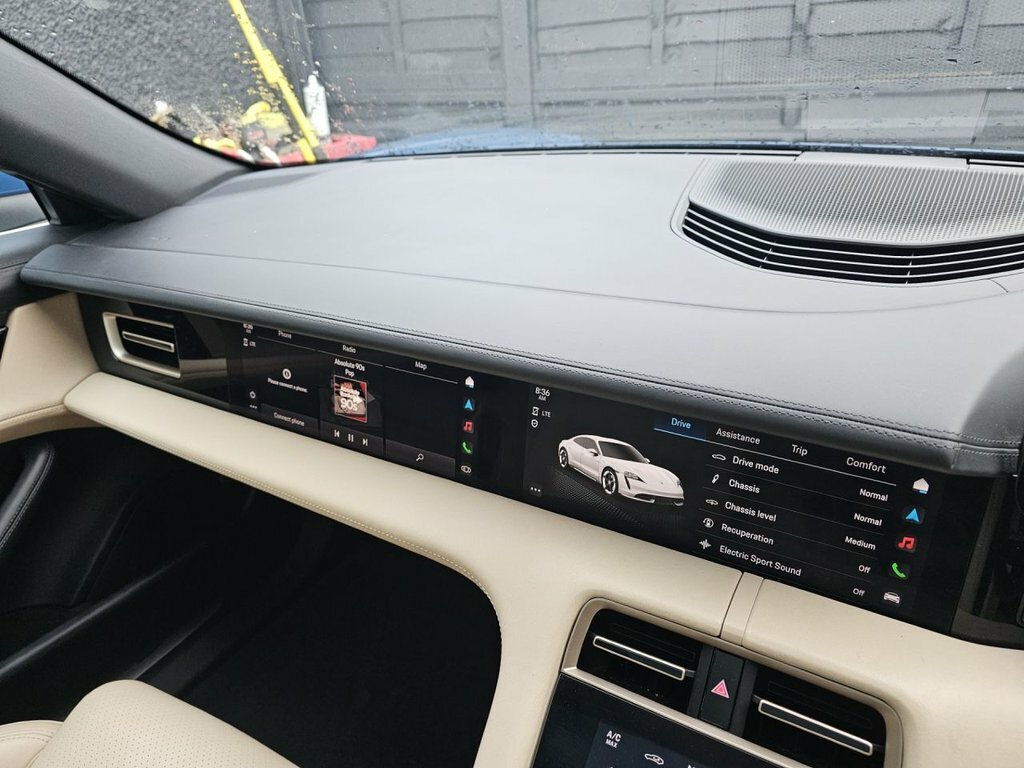 Porsche Taycan Saloon FM21DXT Blue #5