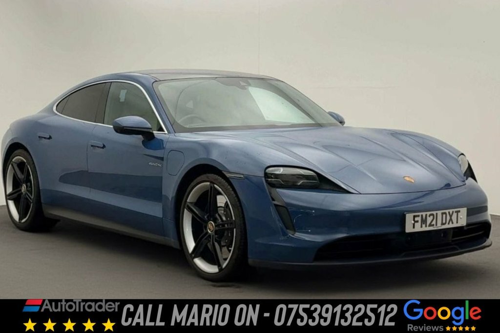 Porsche Taycan Saloon Blue