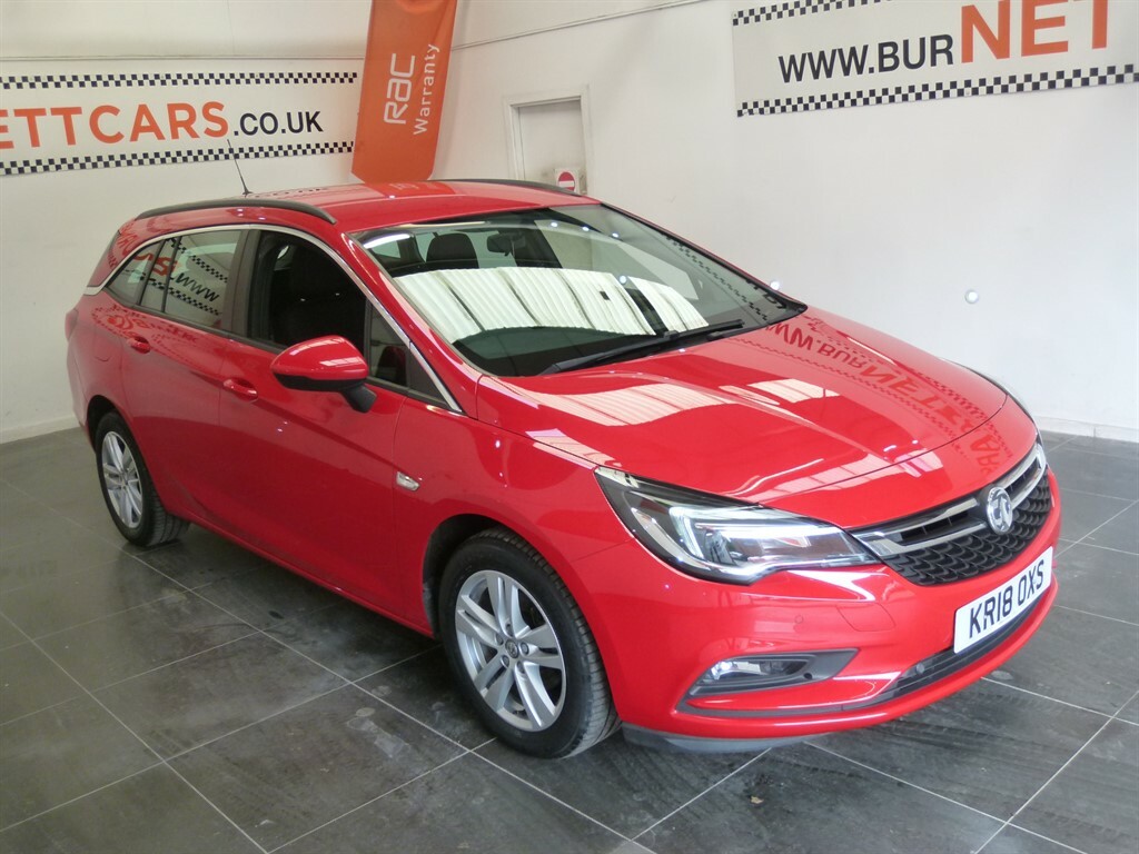 Vauxhall Astra Design Ecotec Ss KR18OXS Red #3