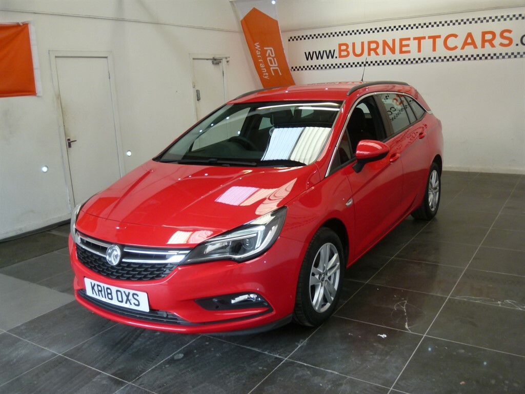 Vauxhall Astra Design Ecotec Ss KR18OXS Red #5