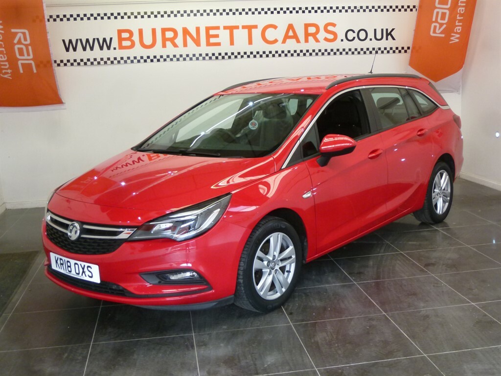 Vauxhall Astra Design Ecotec Ss Red