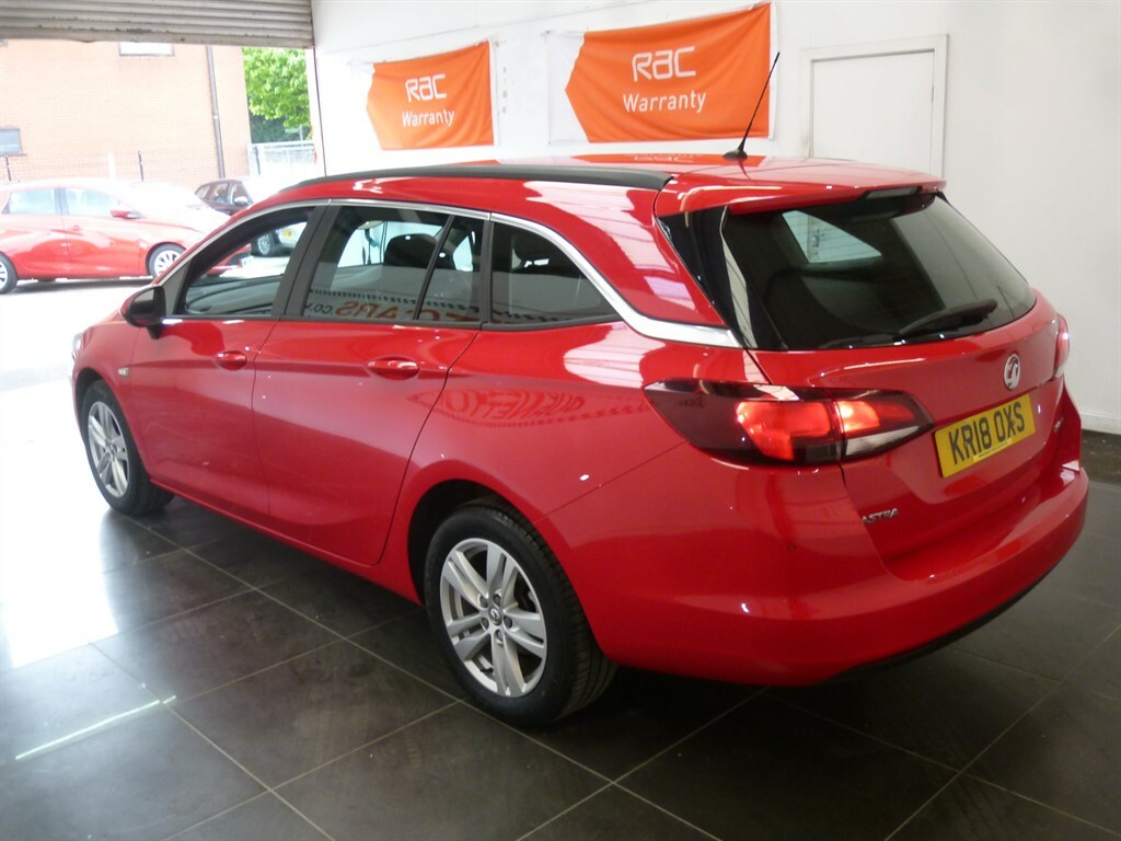 Vauxhall Astra Design Ecotec Ss KR18OXS Red #6