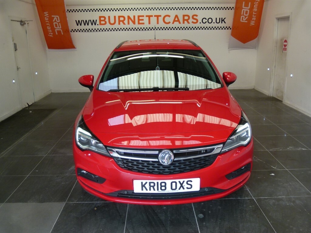 Vauxhall Astra Design Ecotec Ss KR18OXS Red #4