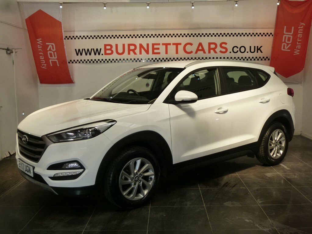 Hyundai Tucson Crdi Se Nav Blue Drive EY17UGN White #2