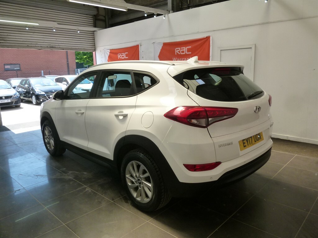 Hyundai Tucson Crdi Se Nav Blue Drive EY17UGN White #6