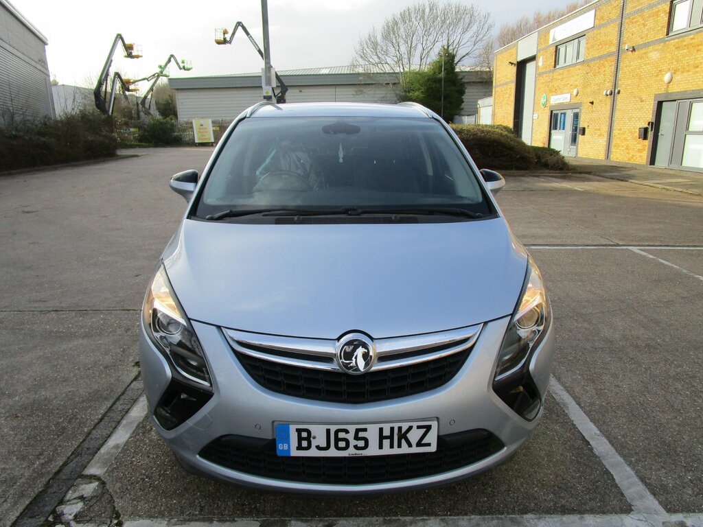 Vauxhall Zafira Tourer 1.4I Turbo Se Mpv Euro 6 140 Ps BJ65HKZ Silver #5