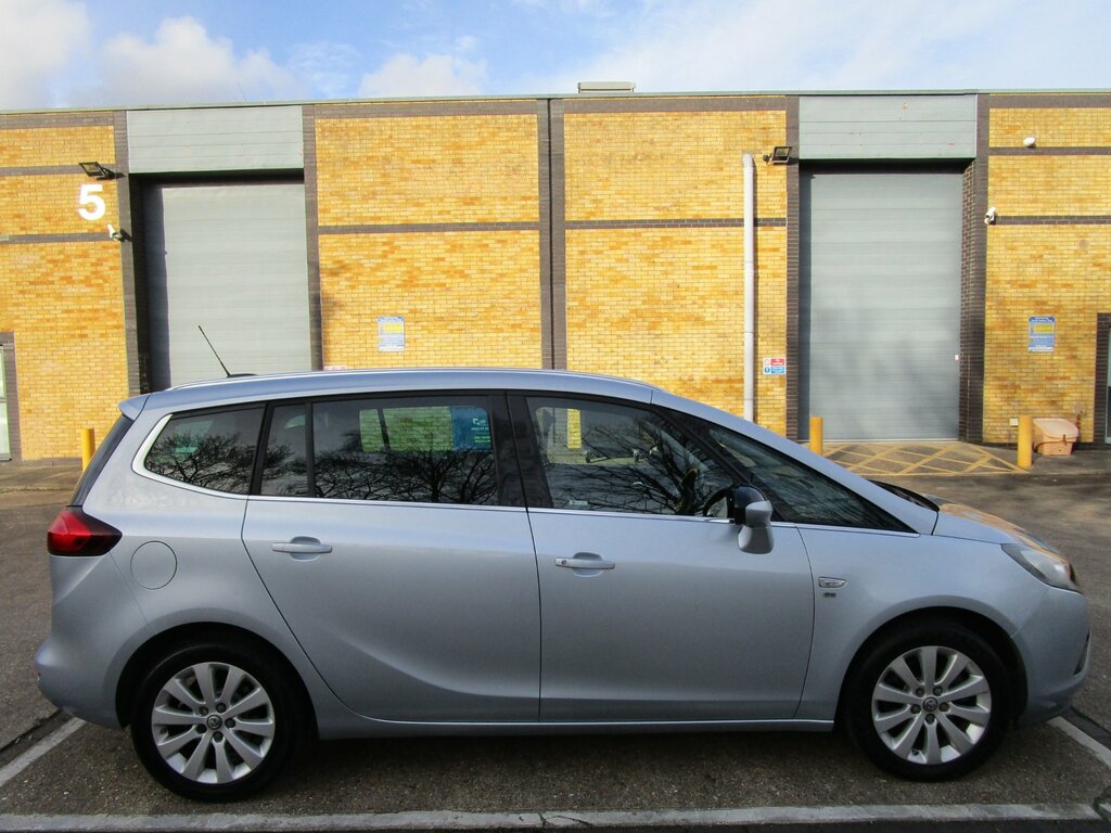 Vauxhall Zafira Tourer 1.4I Turbo Se Mpv Euro 6 140 Ps BJ65HKZ Silver #6
