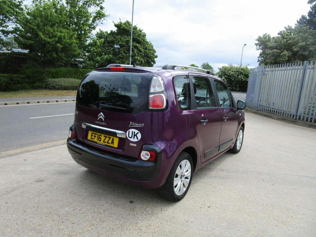 Citroen C3 Picasso 1.6 Bluehdi Edition Mpv Euro 6 EF16ZZA Purple #4