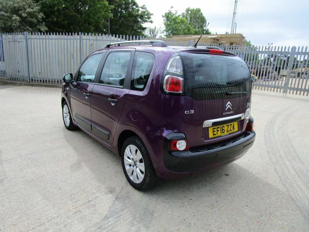 Citroen C3 Picasso 1.6 Bluehdi Edition Mpv Euro 6 EF16ZZA Purple #2