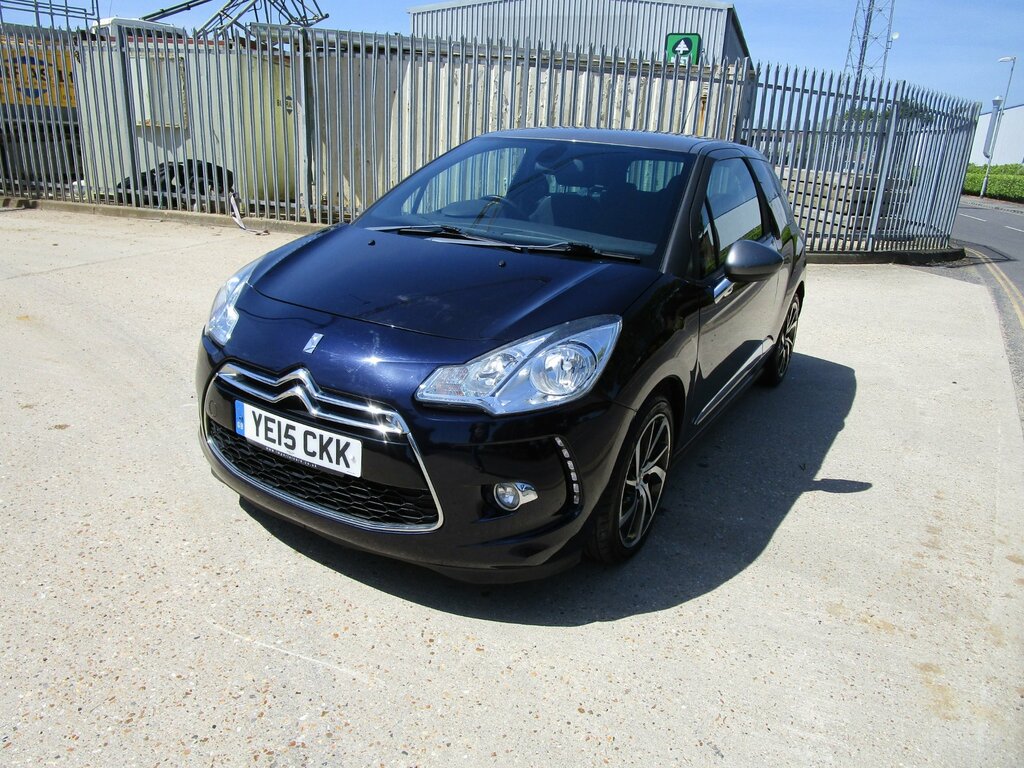 Citroen DS3 1.6 E-hdi Dstyle Plus Hatchback Blue #3