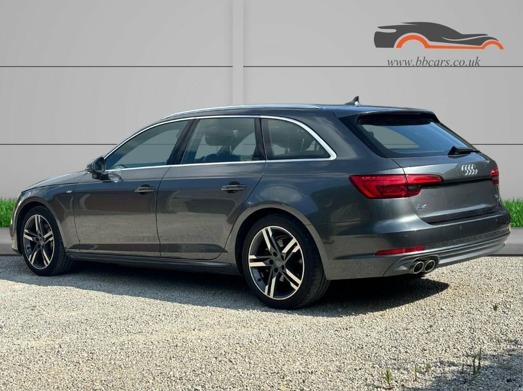Audi A4 Avant Estate WJ17VVN Grey #3