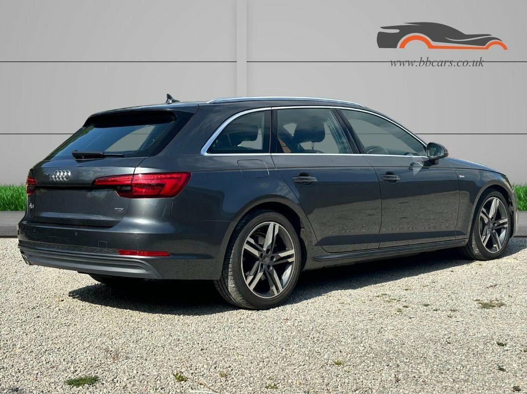 Audi A4 Avant Estate WJ17VVN Grey #5