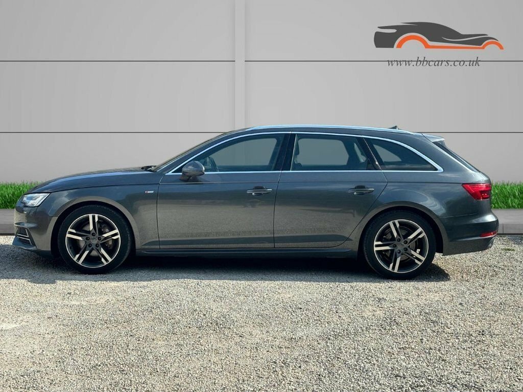 Audi A4 Avant Estate WJ17VVN Grey #2