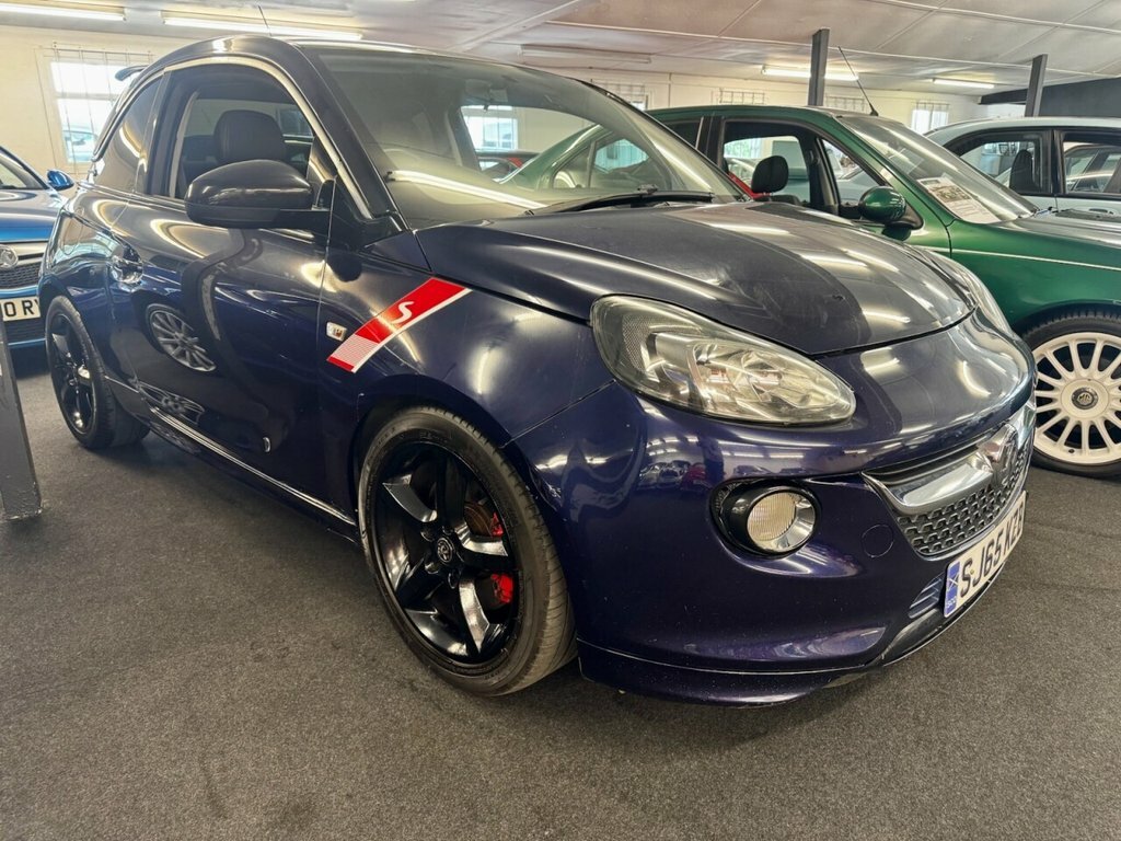 Vauxhall Adam Hatchback SJ65KZB Blue #2