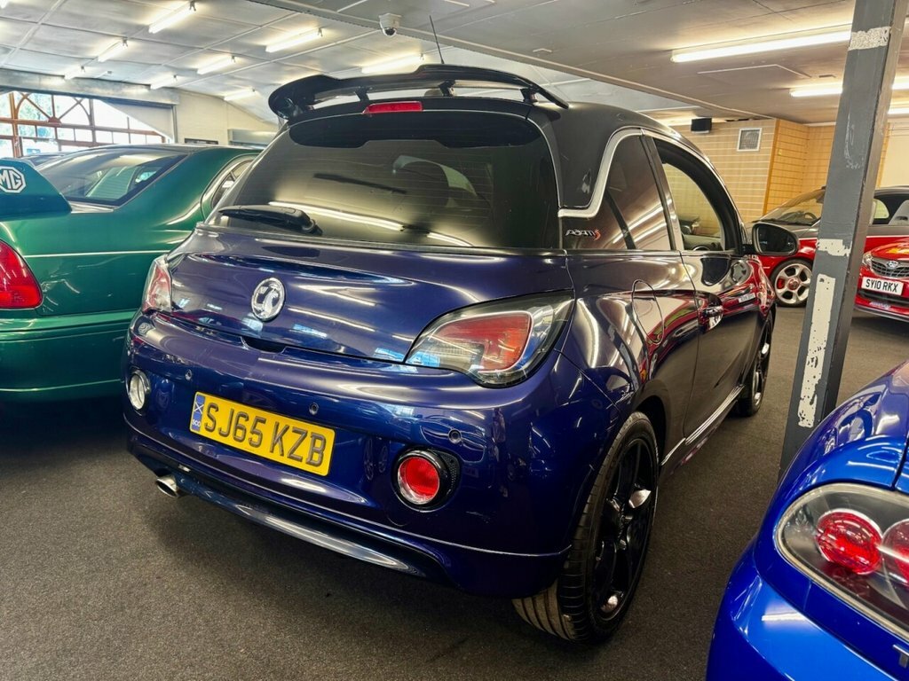Vauxhall Adam Hatchback SJ65KZB Blue #5