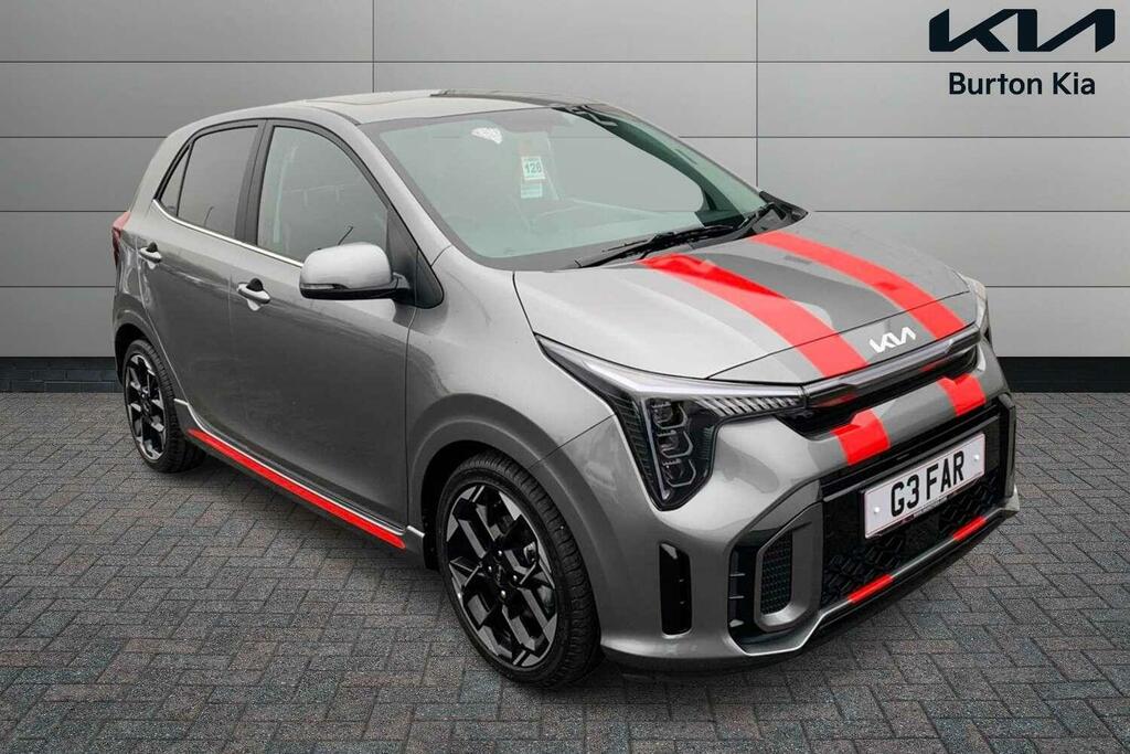 Kia Picanto 1.0 Gt-line S Hatchback Amt Euro 6 Ss Grey