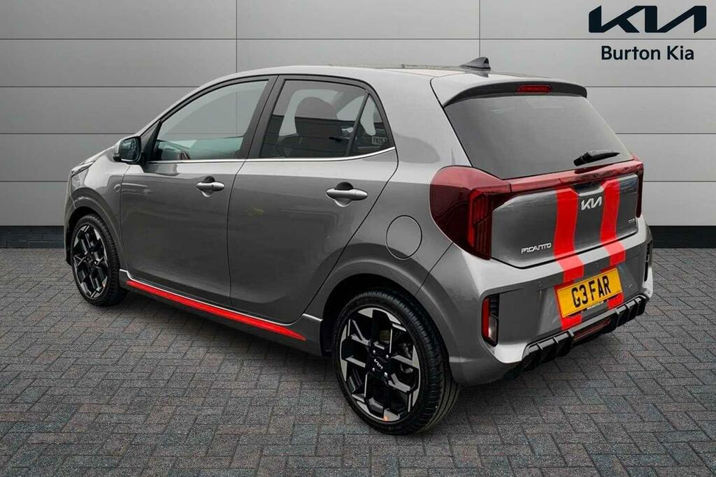 Kia Picanto 1.0 Gt-line S Hatchback Amt Euro 6 Ss FG75ZDC Grey #2