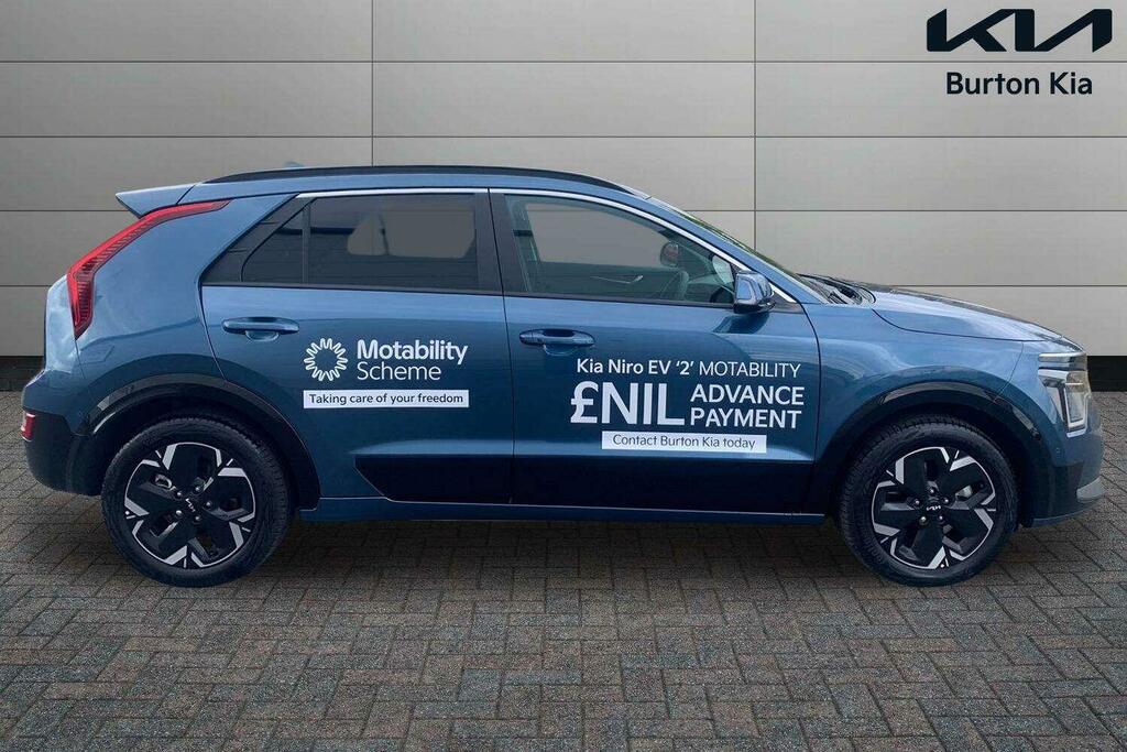 Kia e-Niro 64.8Kwh 4 Suv 201 Bhp FL25TFN Blue #3