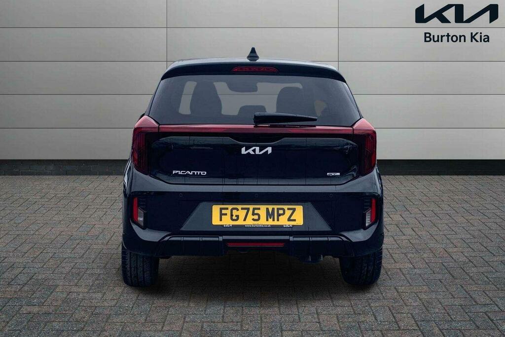 Kia Picanto 1.0 Gt-line S Hatchback Euro 6 FG75MPZ Black #4