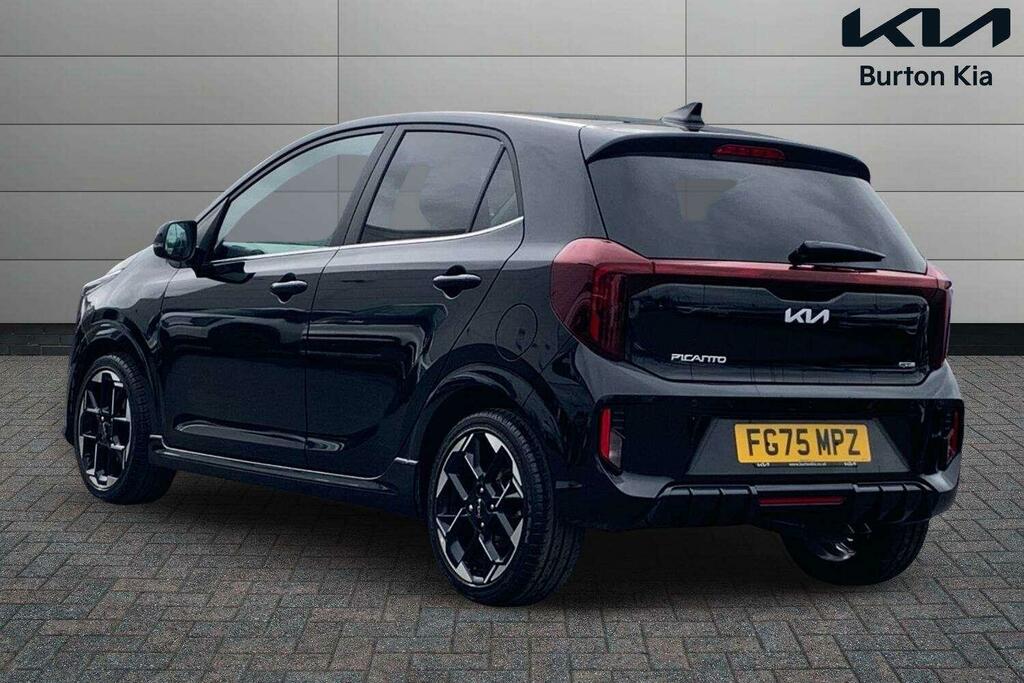 Kia Picanto 1.0 Gt-line S Hatchback Euro 6 FG75MPZ Black #2