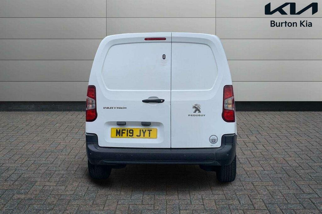 Peugeot Partner 1.6 Bluehdi 1000 Professional Standard Panel Van 5 MF19JYT White #4