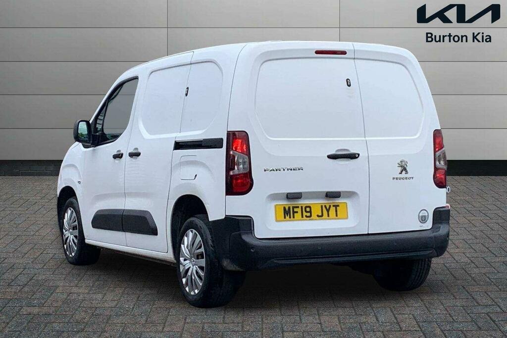 Peugeot Partner 1.6 Bluehdi 1000 Professional Standard Panel Van 5 MF19JYT White #2
