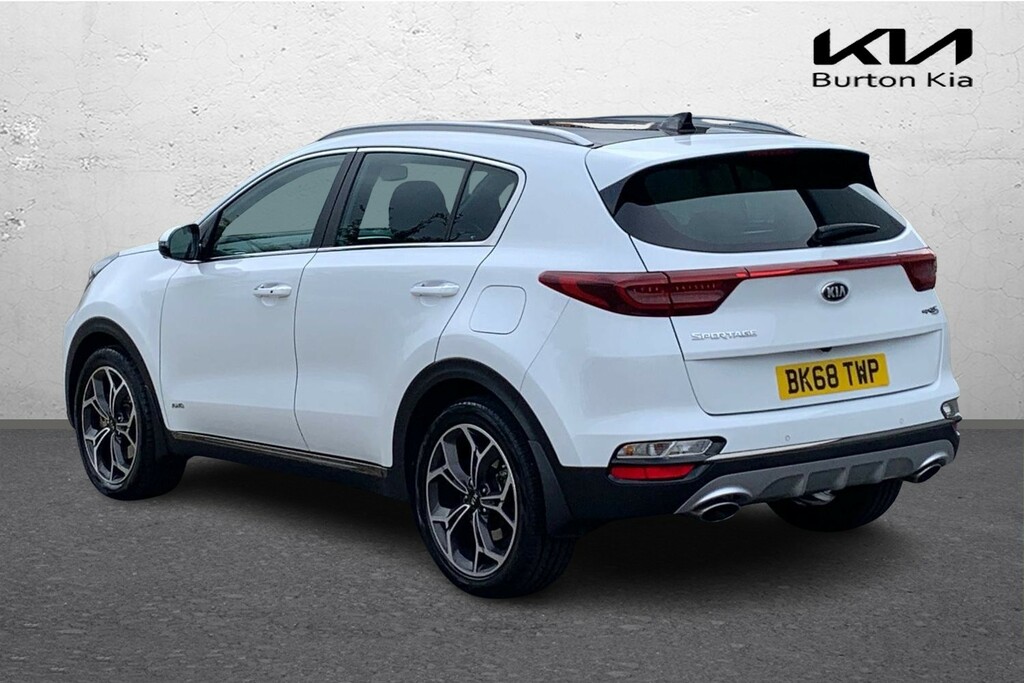 Kia Sportage 1.6 T-gdi Gt-line S Suv Dct Awd Euro 6 BK68TWP White #2