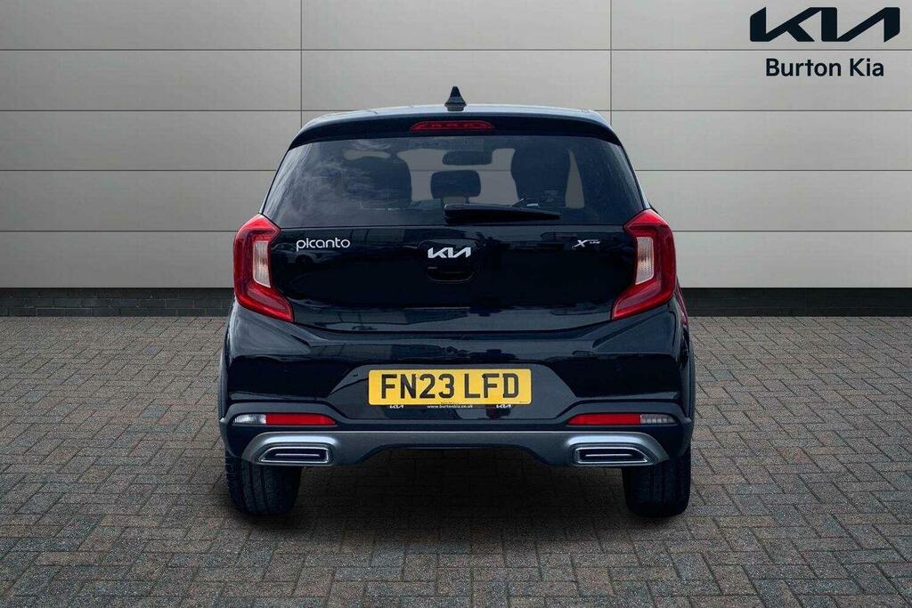 Kia Picanto 1.0 Dpi X-line S Hatchback Amt Euro 6 FN23LFD Black #4