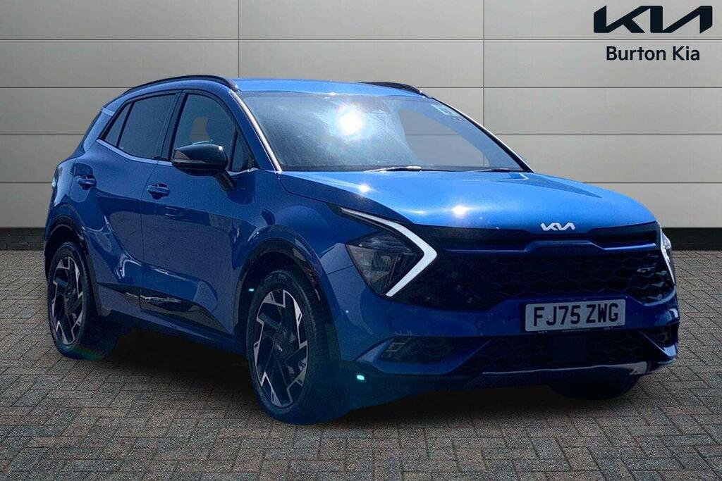 Kia Sportage 1.6 T-gdi Mhev Gt-line Suv Hybrid Dct E Blue
