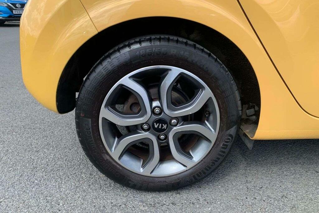 Kia Picanto 1.0 Dpi 3 Hatchback Euro 6 Ss LB70HVJ Yellow #6
