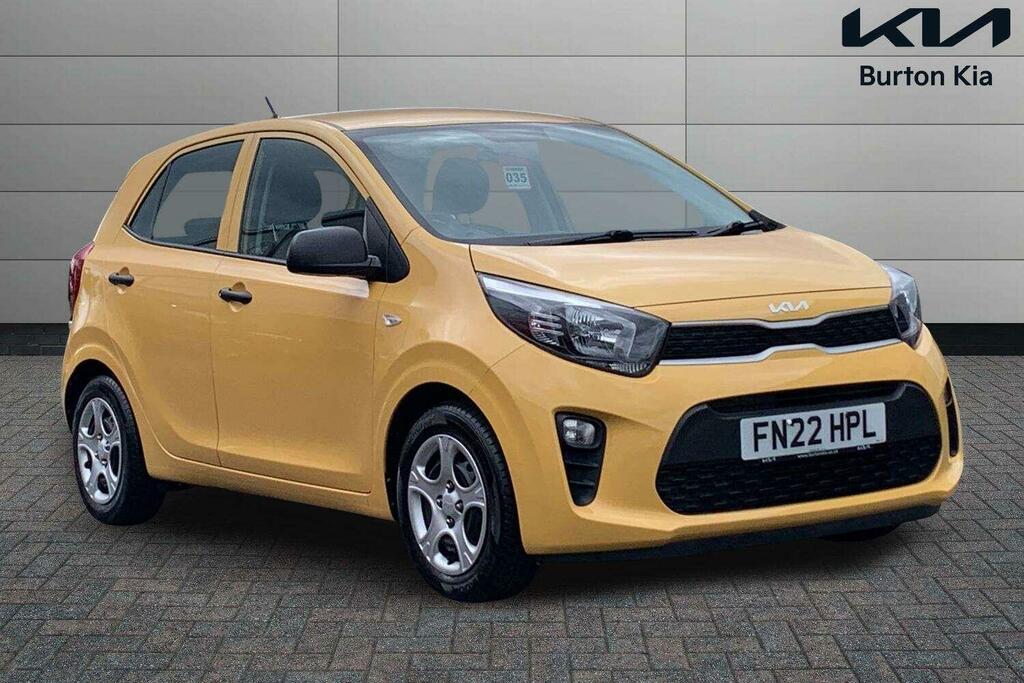 Kia Picanto 1.0 Dpi 1 Hatchback Euro 6 Ss Yellow