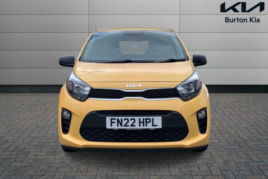 Kia Picanto 1.0 Dpi 1 Hatchback Euro 6 Ss FN22HPL Yellow #5